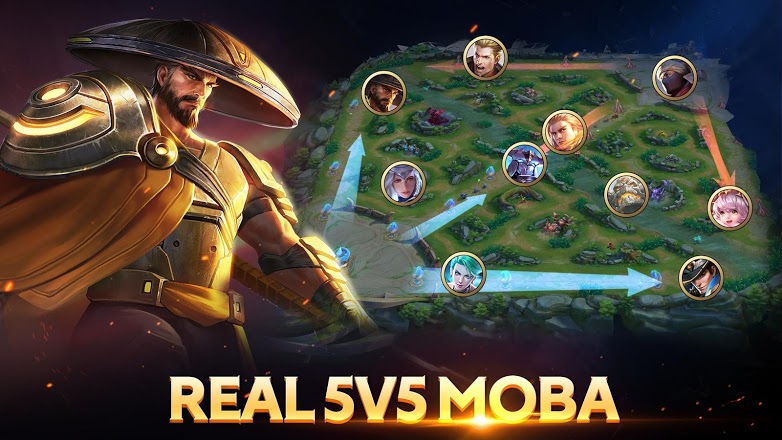 Call on your teammates to bring together y'all inwards the jungle Arena of Valor: 5v5 Arena Game