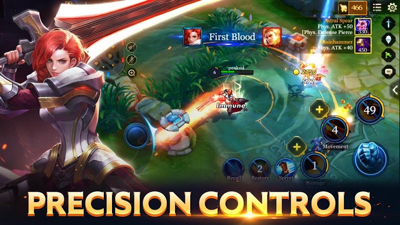 Call on your teammates to bring together y'all inwards the jungle Arena of Valor: 5v5 Arena Game