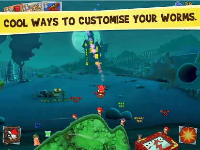 Worms 3 | Apkplaygame.com