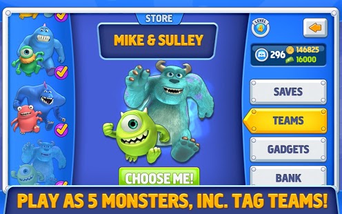 Monsters, Inc. Run | Apkplaygame.com