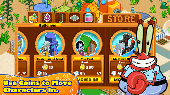 SpongeBob Moves In | Apkplaygame.com