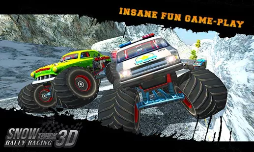Snow Racing Monster Truck 17 | Apkplaygame.com
