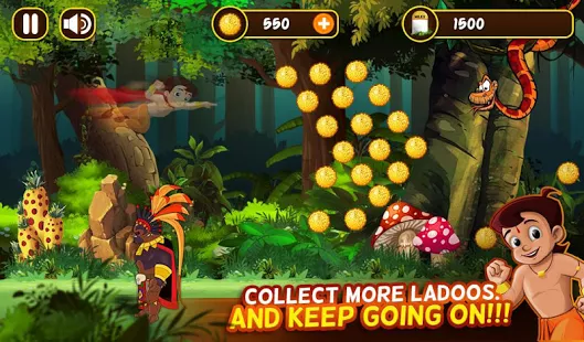 Chhota Bheem Jungle Run | Apkplaygame.com