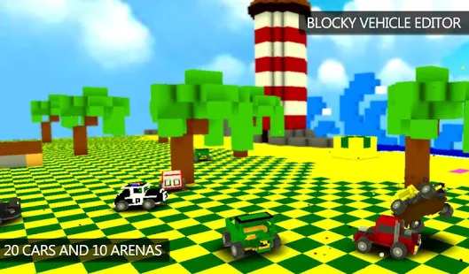 Blocky Demolition Derby | Apkplaygame.com