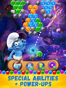 Smurfs Bubble Story | Apkplaygame.com