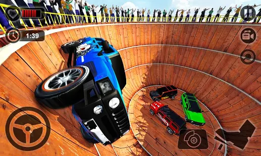 Well of Death Prado Stunt Ride | Apkplaygame.com