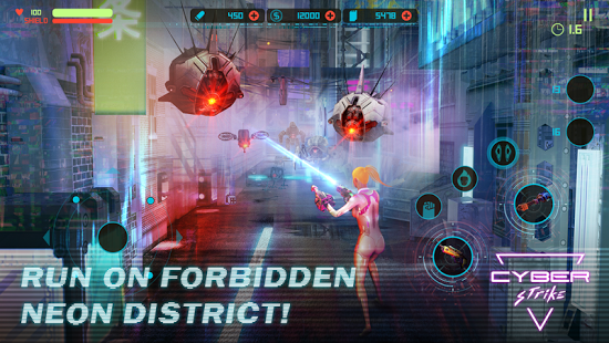 Cyber Strike - Infinite Runner | Apkplaygame.com
