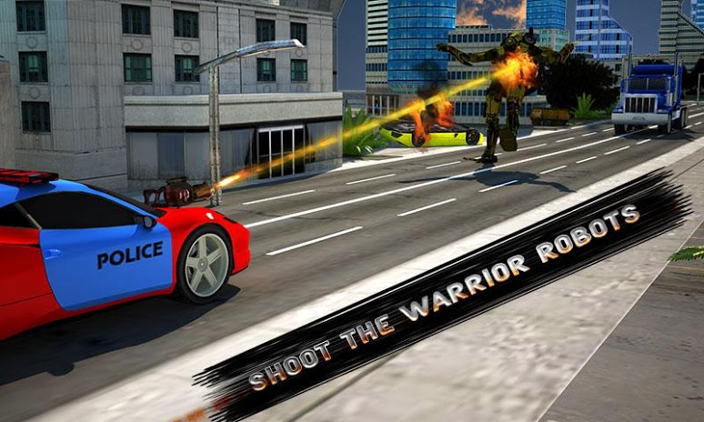 Police Robot Car Simulator | Apkplaygame.com